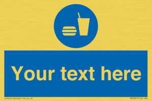 MV7601: Custom mandatory eat and drink