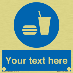 MV7601: Custom mandatory eat and drink