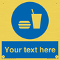 MV7601: Custom mandatory eat and drink