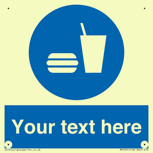 MV7601: Custom mandatory eat and drink