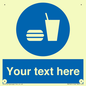MV7601: Custom mandatory eat and drink