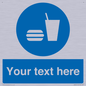 MV7601: Custom mandatory eat and drink