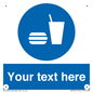 MV7601: Custom mandatory eat and drink