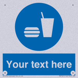 MV7601: Custom mandatory eat and drink