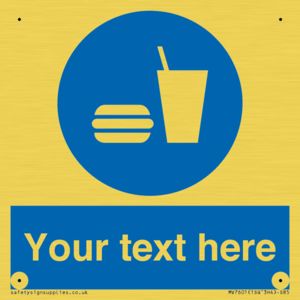 MV7601: Custom mandatory eat and drink