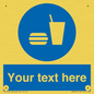 MV7601: Custom mandatory eat and drink