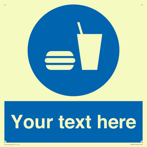 MV7601: Custom mandatory eat and drink