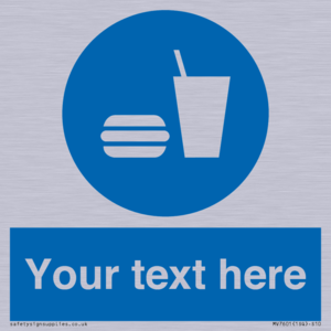 MV7601: Custom mandatory eat and drink