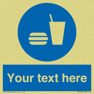 MV7601: Custom mandatory eat and drink