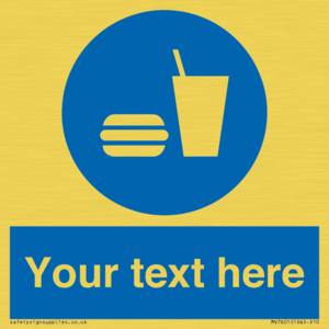 MV7601: Custom mandatory eat and drink