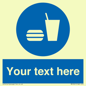 MV7601: Custom mandatory eat and drink