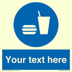 MV7601: Custom mandatory eat and drink