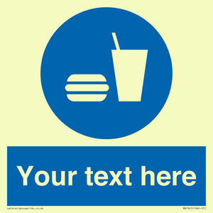 MV7601: Custom mandatory eat and drink