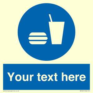 MV7601: Custom mandatory eat and drink