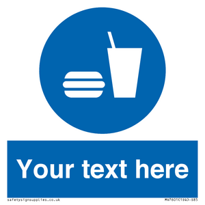 MV7601: Custom mandatory eat and drink