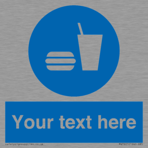 MV7601: Custom mandatory eat and drink