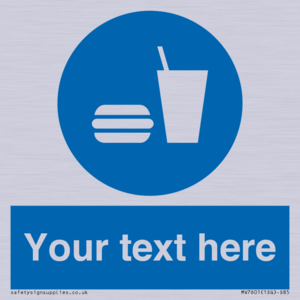 MV7601: Custom mandatory eat and drink