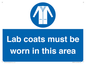MV7841: Lab coats must be worn in this area