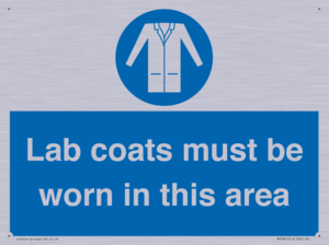 MV7841: Lab coats must be worn in this area