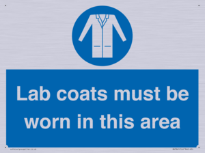MV7841: Lab coats must be worn in this area