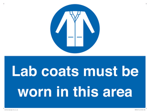 MV7841: Lab coats must be worn in this area