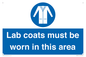 MV7841: Lab coats must be worn in this area