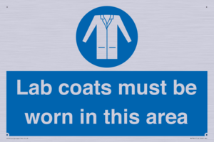 MV7841: Lab coats must be worn in this area