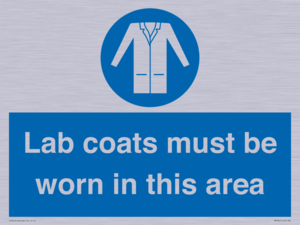 MV7841: Lab coats must be worn in this area