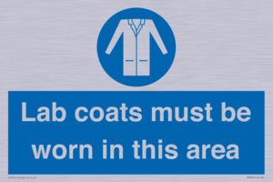 MV7841: Lab coats must be worn in this area