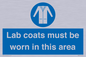 MV7841: Lab coats must be worn in this area