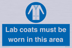 MV7841: Lab coats must be worn in this area