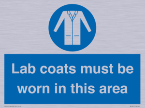 MV7841: Lab coats must be worn in this area