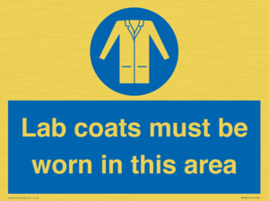 MV7841: Lab coats must be worn in this area