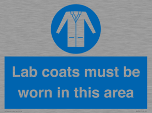 MV7841: Lab coats must be worn in this area