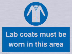 MV7841: Lab coats must be worn in this area