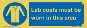 MV7841: Lab coats must be worn in this area