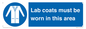 MV7841: Lab coats must be worn in this area