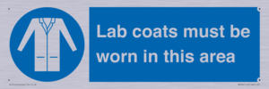 MV7841: Lab coats must be worn in this area