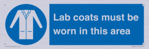 MV7841: Lab coats must be worn in this area