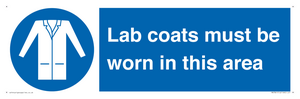 MV7841: Lab coats must be worn in this area