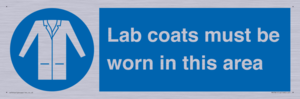 MV7841: Lab coats must be worn in this area