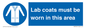 MV7841: Lab coats must be worn in this area