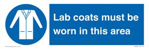MV7841: Lab coats must be worn in this area