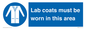 MV7841: Lab coats must be worn in this area