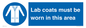 MV7841: Lab coats must be worn in this area