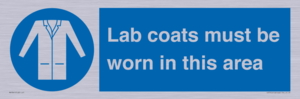 MV7841: Lab coats must be worn in this area