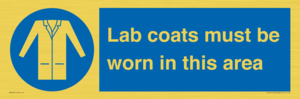 MV7841: Lab coats must be worn in this area