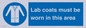 MV7841: Lab coats must be worn in this area