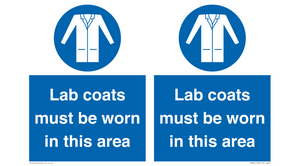 MV7841: Lab coats must be worn in this area