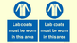 MV7841: Lab coats must be worn in this area